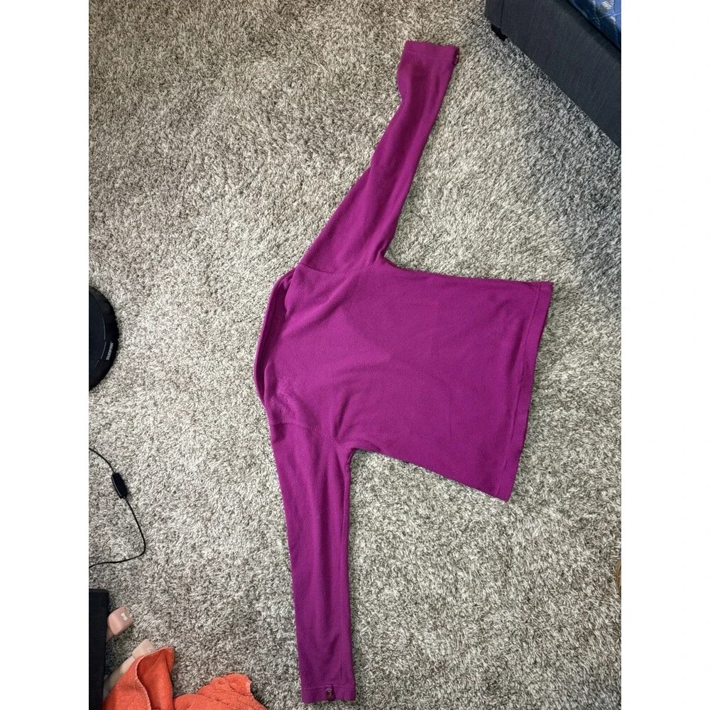 The North Face Girls TKA 100 Glacier Full Zip Fleece Jacket Fuchsia Purple Med